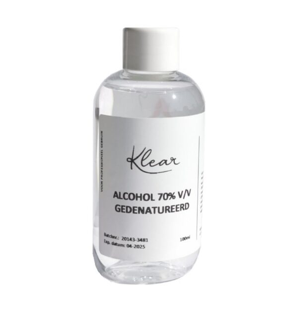 Klear Alcohol 70% V/V Gedenatureerd 250 ml